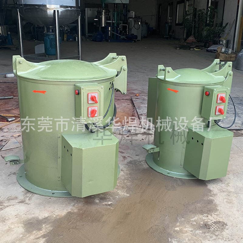 304 small centrifugal dehydration dryer electroplating oil throwing dryer plastic products oil removing barrel Qingxi in stock 2