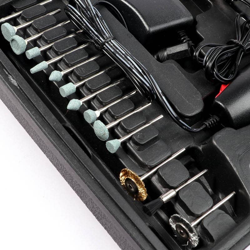 60Pc Mini Electric Grinder Dc12V Mini Electric Grinder Micro Electric Drill Electric Polishing Machine for Nail Art 2
