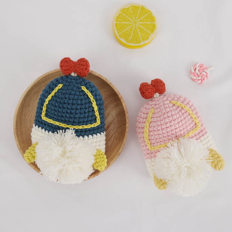 Cartoon Animation Knitted Key Bag Niche Creative Handmade Key Set Women's Car Key Bag Stall Supply 2