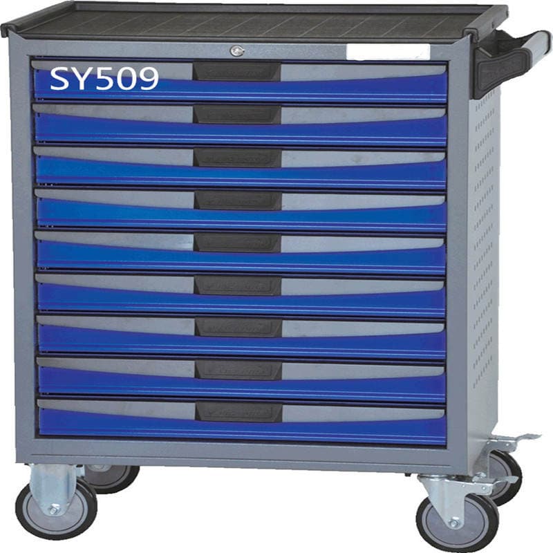 Mobile drawer tool car auto repair multifunctional hardware tool cabinet iron toolbox trolley trolley 4