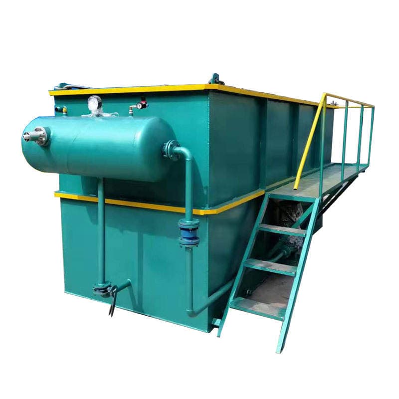 Industrial wastewater treatment equipment Air Flotation machine chemical sewage oil removal suspended matter sewage treatment equipment 5
