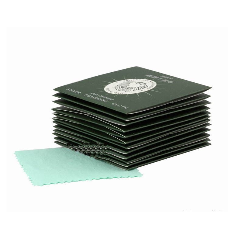 Gold and silver cleaning cloth DIY jewelry polishing cloth silver cloth wholesale factory spot 3