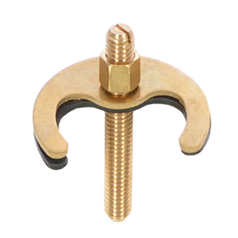 Hot and cold faucet installation fastening parts vegetable basin basin horseshoe foot extended single and double screw repair accessories 5