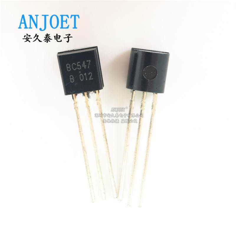 Brand new original BC547 BC547B TO-92 low power triode 0.1A/45V NPN transistor 4