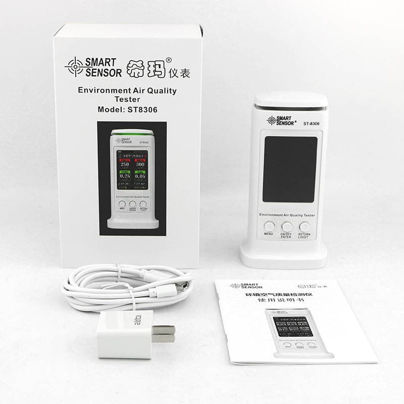 Hima ST8306 ambient air quality detector rechargeable 5