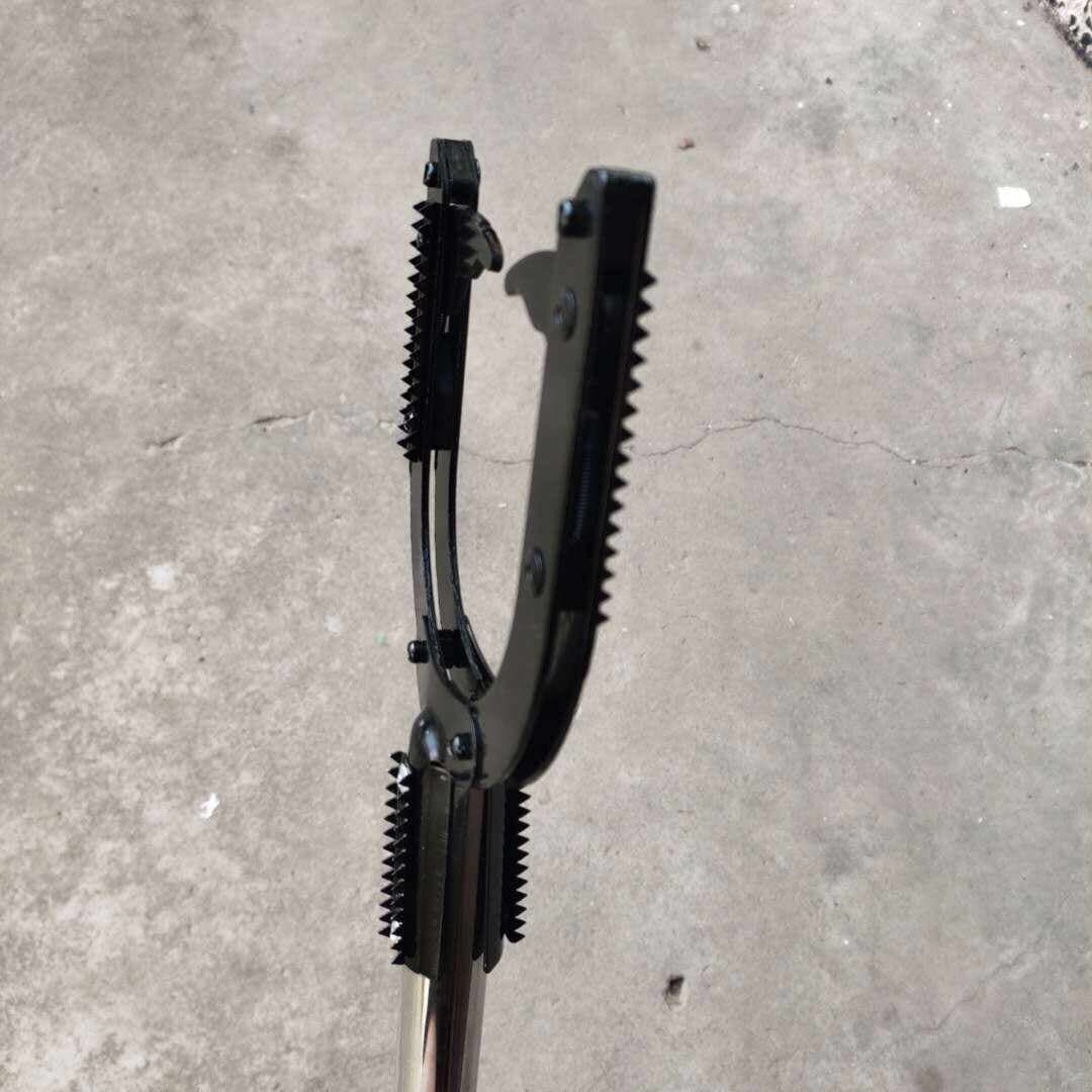 Retractable explosion-proof campus security equipment riot-proof steel fork foot fork catcher safety kindergarten neck fork supplies defense 4