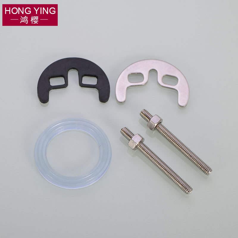 Hot and cold faucet installation fastening parts vegetable basin basin horseshoe foot extended single and double screw repair accessories 2