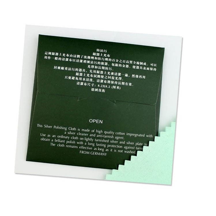 Gold and silver cleaning cloth DIY jewelry polishing cloth silver cloth wholesale factory spot 4