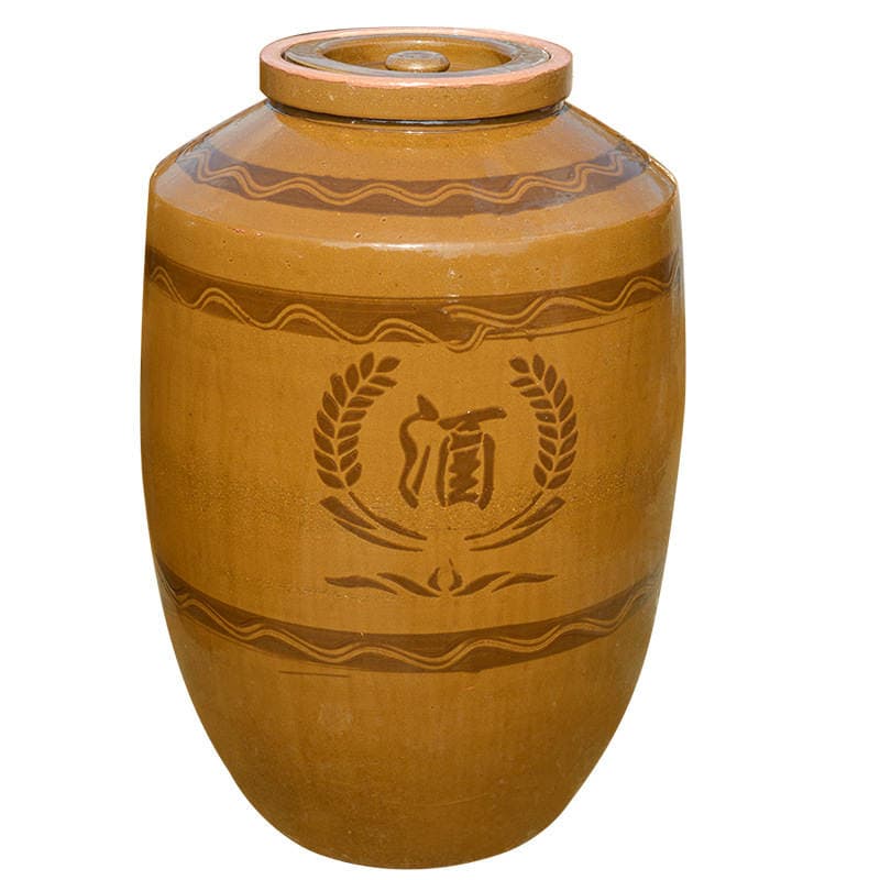 Sichuan Large Wine Jar for Sale Factory Direct Wholesale Coarse Pottery Wine Jar 100kg Thickeneded 100kg Large Wine Jar 5