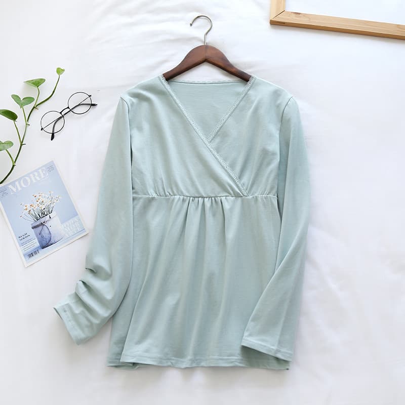 Light Green-Cross-Top