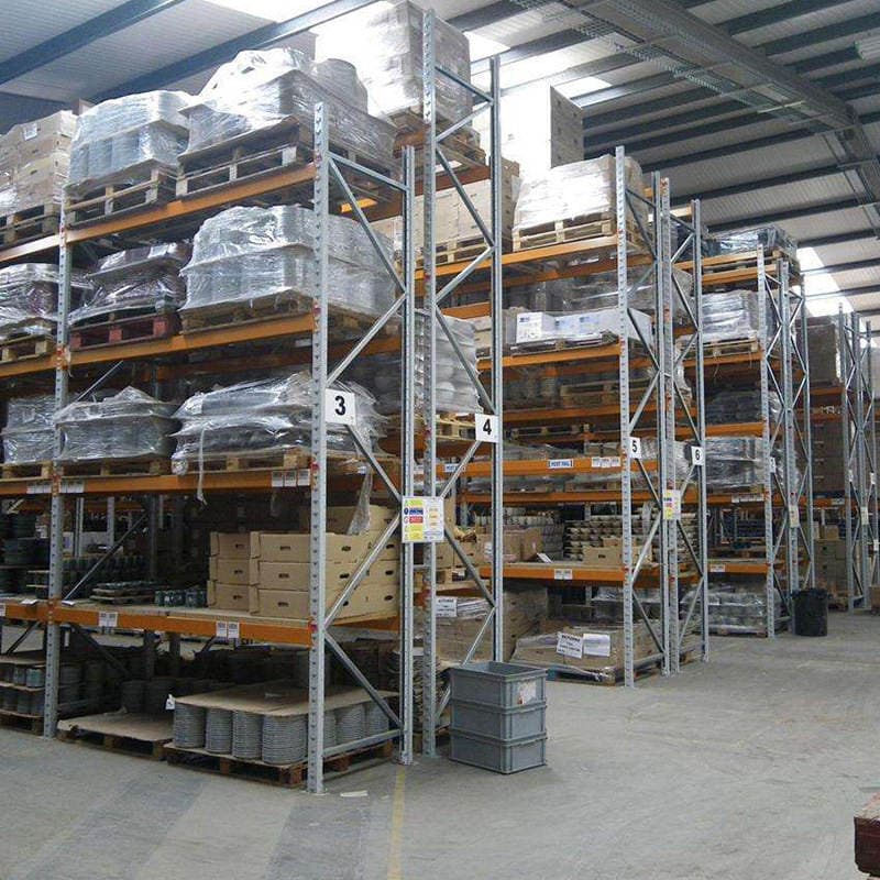 Rongle brand production high material pallet beam heavy storage shelves warehouse shelves 4