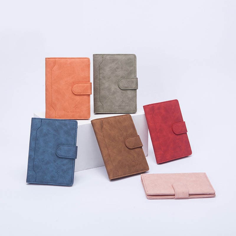 Photo Printing Leather Goods * RFID Anti-theft Brush Passbook Holder Men's and Women's Fashionable Simple Multi-function Ultra-thin ID Bag Card Bag 4