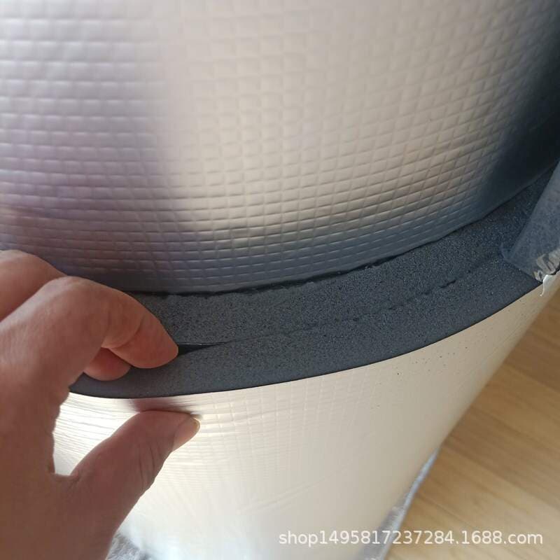 Aluminum foil self-adhesive fireproof cotton insulation cotton insulation board sound insulation cotton roof heat insulation sun protection hydrophobic rubber Cotton 2