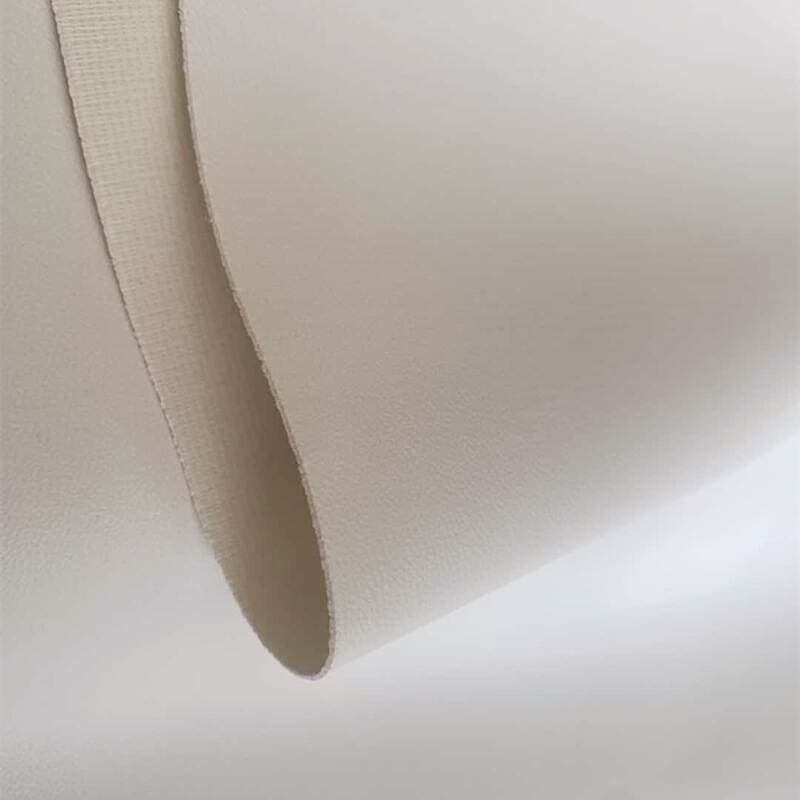 0.6mm ağ keçi dərisi naxışlı süni PVC dəri, ağ trikotaj əsaslı, rəqəmsal çap üçün. 5