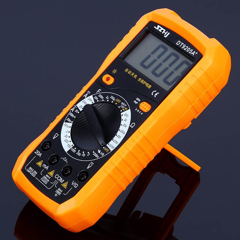 Hengjiang DT9205A Yüksək Dəqiqlikli Kiçik Portativ Rəqəmsal Multimetr (elektrikçilər üçün) 4