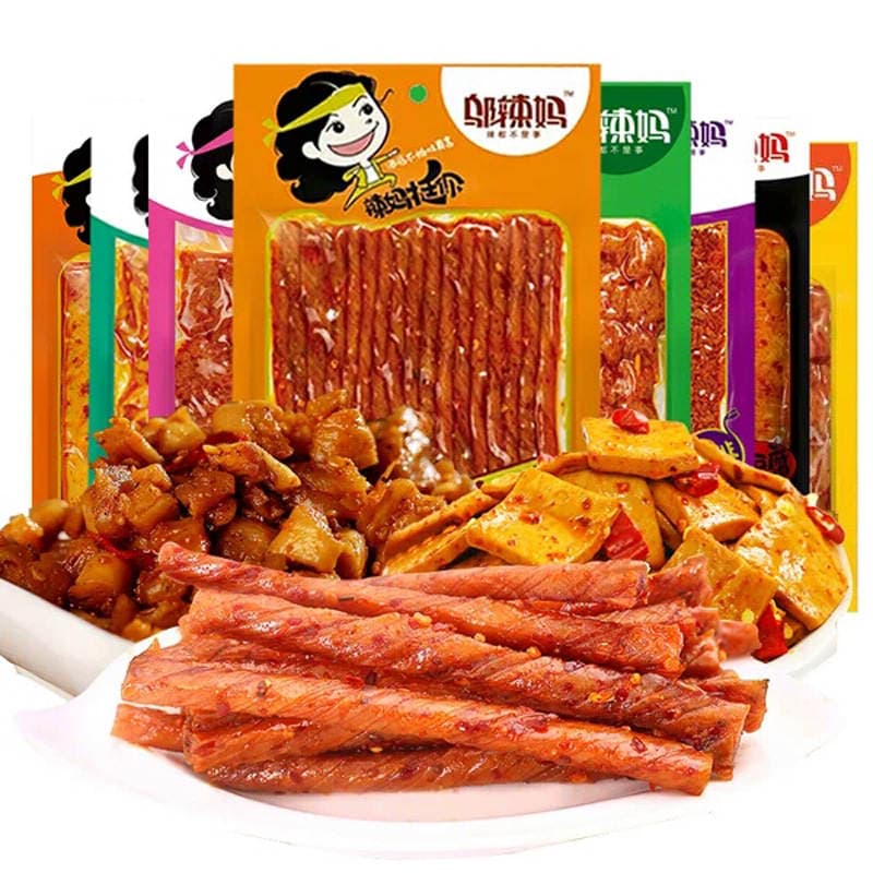 Acı zolaqlar, qurudulmuş tofu məhsulları, vegetarian mal əti vətəri 5