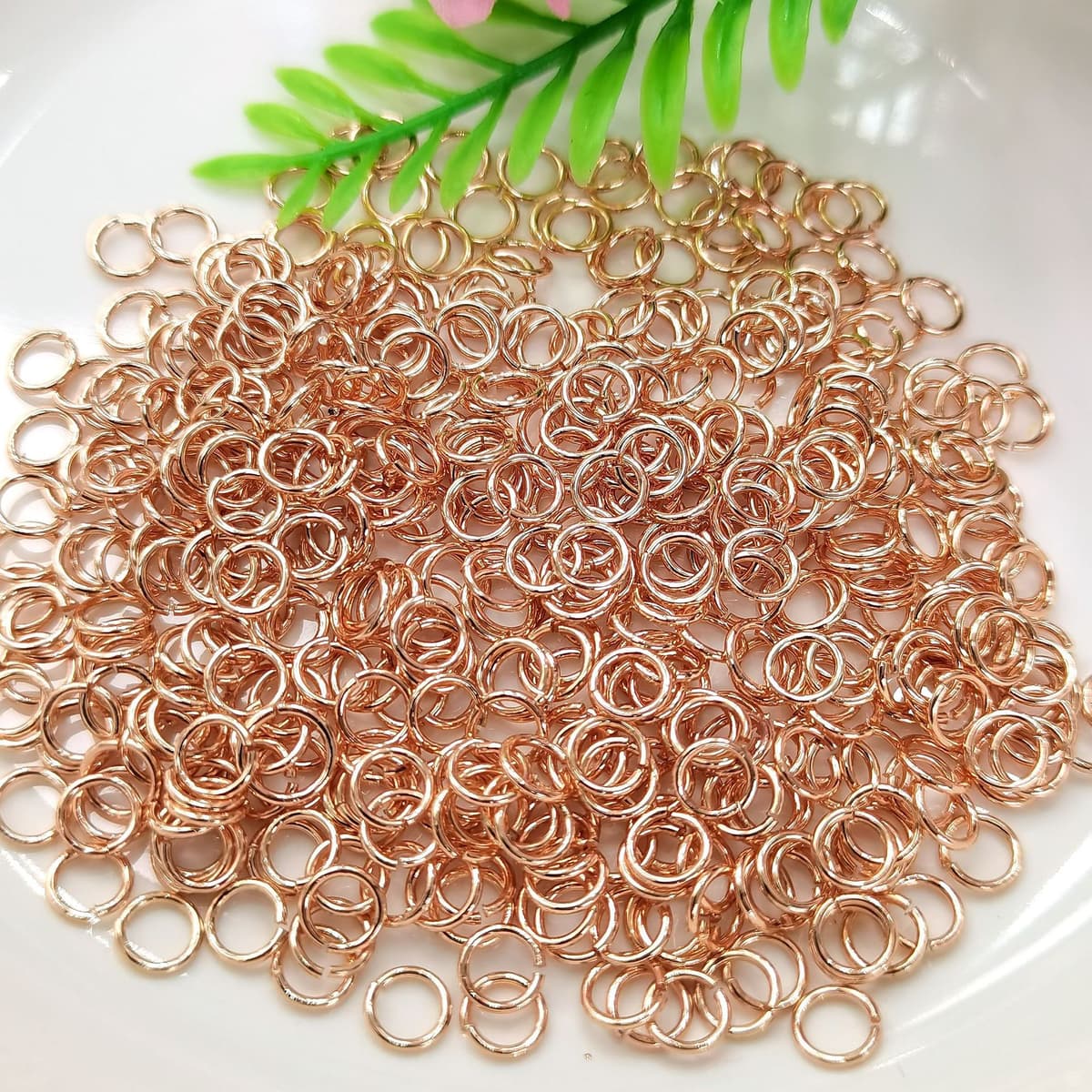 Rose gold color retention