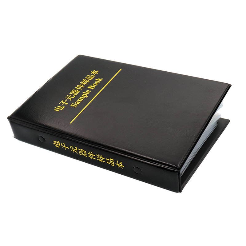 Patch resistor this capacitor this 0201 0402 0603 0805 1206 capacitor resistance package component sample book 4