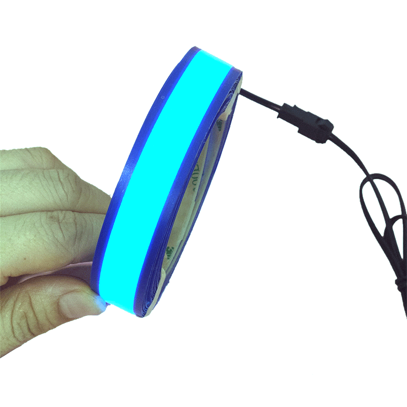 1CM wide 1 m long EL Cold Light Bar light source production advertising backlight hair piece night lighting Cold Light advertising film 5