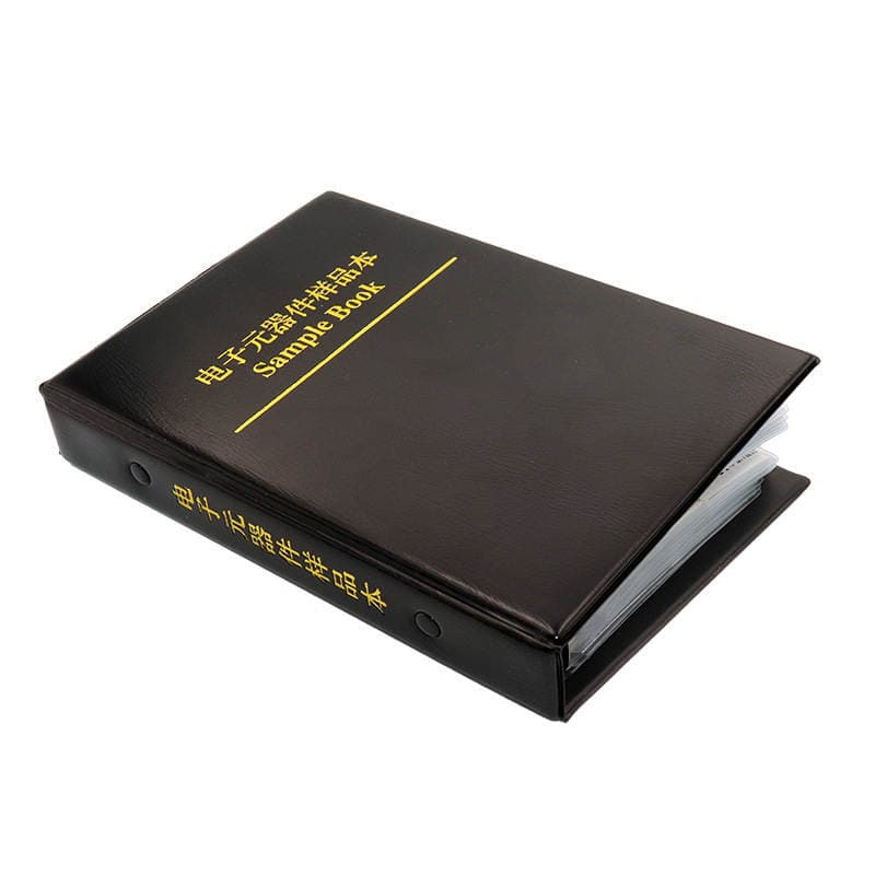Patch resistor this capacitor this 0201 0402 0603 0805 1206 capacitor resistance package component sample book 5