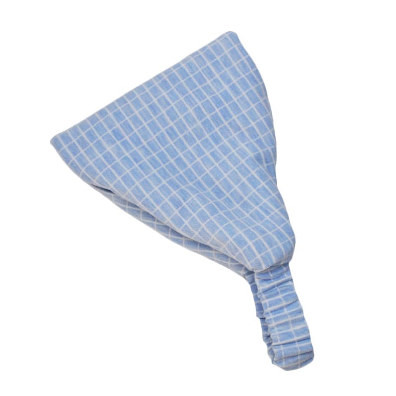 Pair Blue Turban (extra thick with cotton)