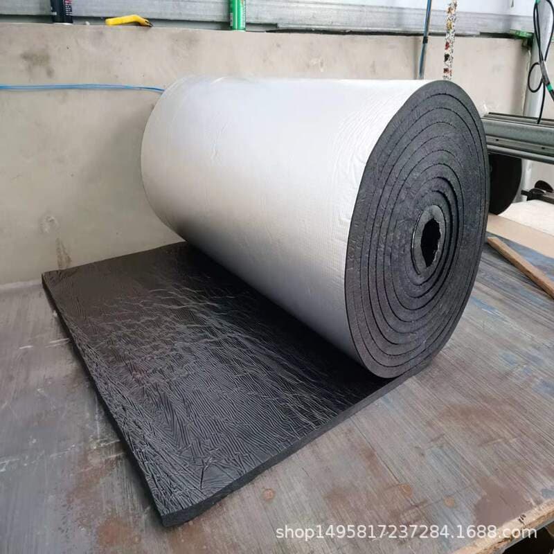 Aluminum foil self-adhesive fireproof cotton insulation cotton insulation board sound insulation cotton roof heat insulation sun protection hydrophobic rubber Cotton 4
