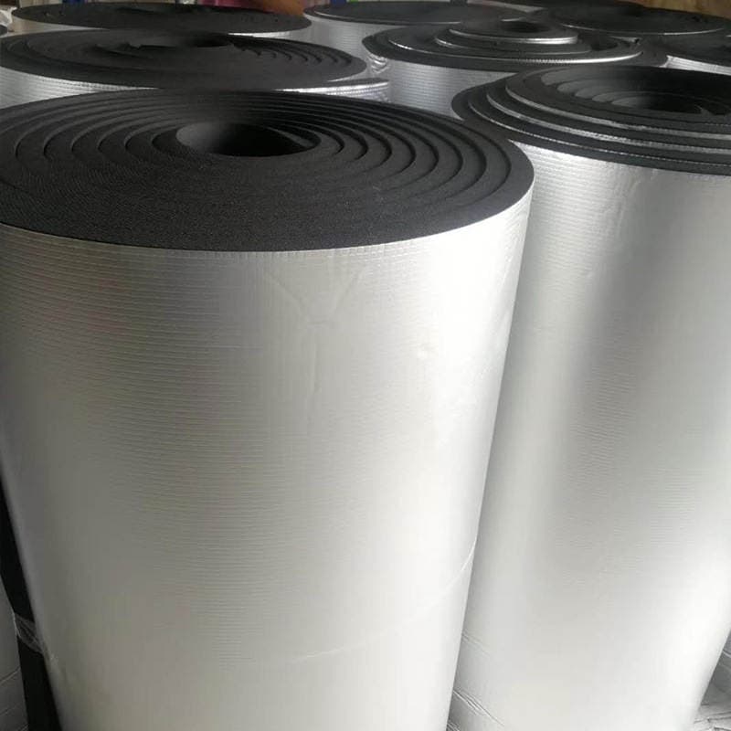 B1 Dərəcəli Alov Gecikdirən Rezin-Plastik Özü Yapışan İzolyasiya Lövhəsi (Səs Keçirməyən, Alüminium Folqa ilə) 4