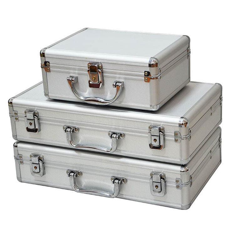 Keyboard Packaging Protective Aluminum Alloy Tool Box for Sale, Portable Instrument and Equipment Storage Aluminum Box, Aviation Box 5