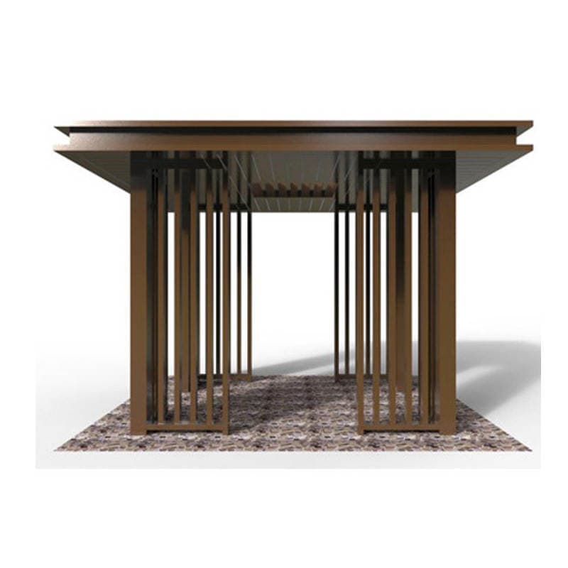 Manufacturer Wholesale Gazebos, Aluminum Alloy Gazebos for Outdoor Courtyards and Sunrooms, Gazebos for Municipal Gardens and Garden Construction 5