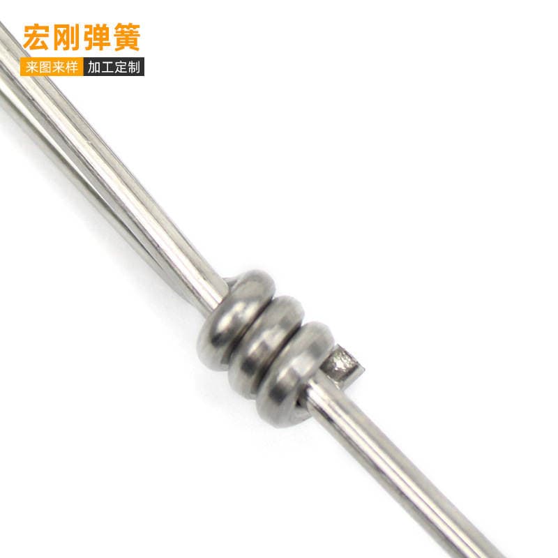 Zhejiang Fujian Stainless Steel Crab Hook Fishing Gear Connector Open-Eye Safety Pin Link Fishing Supplies Accessories High Hardness 3