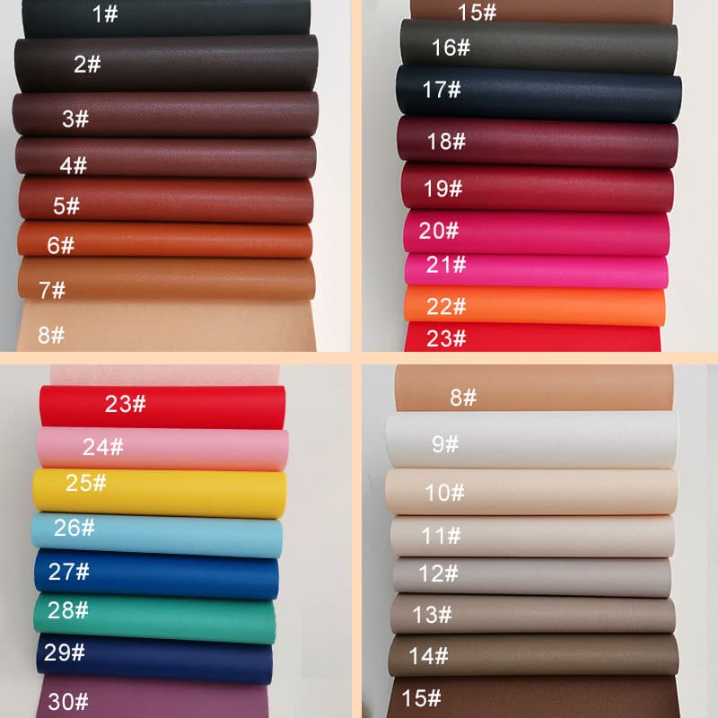 Select the corresponding color number according to the color chart
