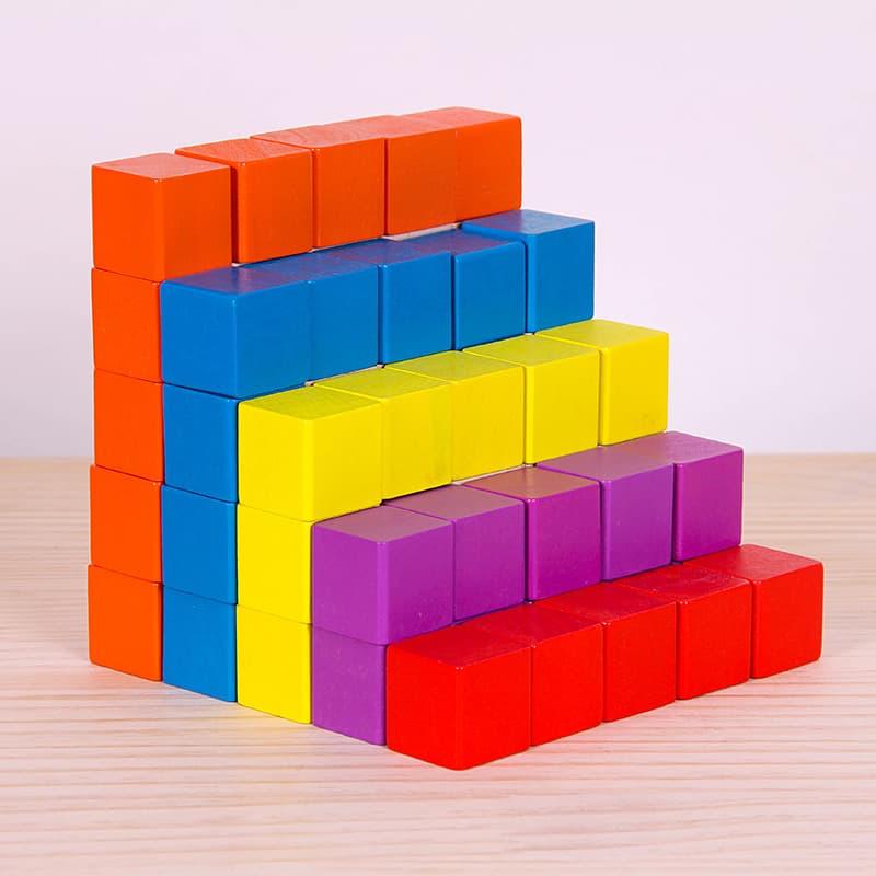 1cm color cube