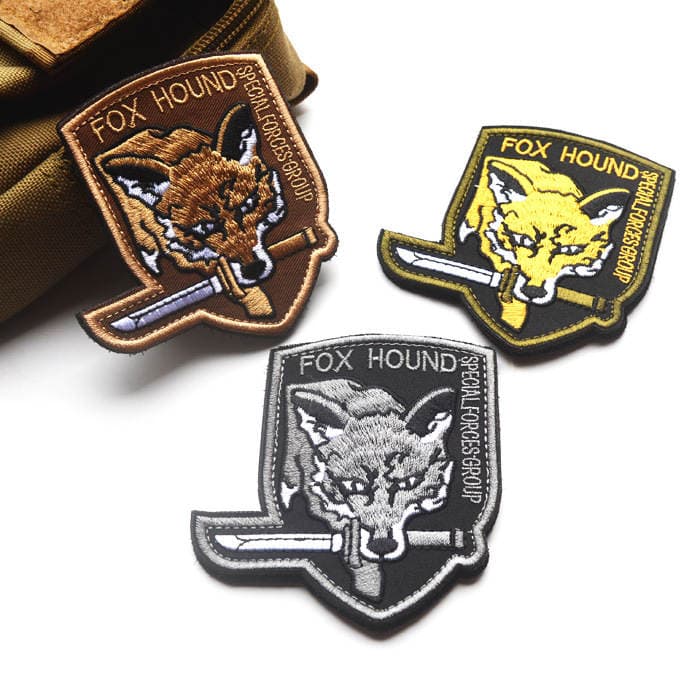 Direct Selling Cloth Patch Qianlong Spy Shadow Embroider Velcro Armband Outer Military Badge 3-Color Badge Tactical Storage 1