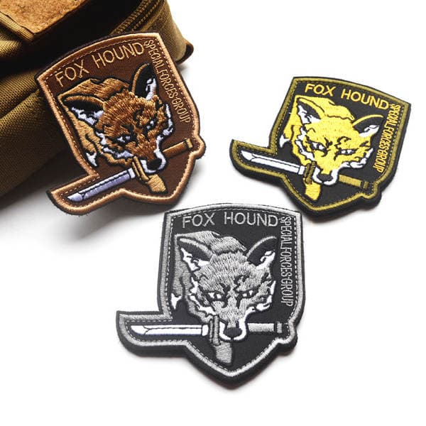 Direct Selling Cloth Patch Qianlong Spy Shadow Embroider Velcro Armband Outer Military Badge 3-Color Badge Tactical Storage