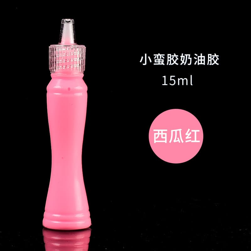 Small waisted cream gum watermelon red 15ml