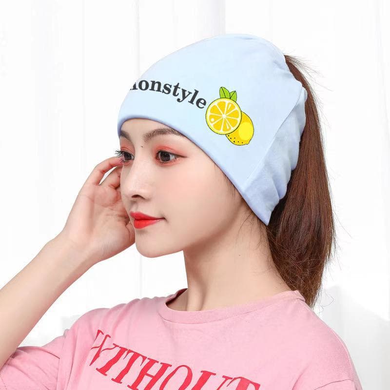 Blue Lemon Heap Cap