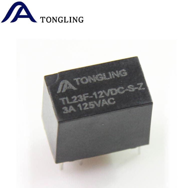 Ultra-kiçik siqnal rele JZC-23F TL23F, 6 pin, 5V, 12V, 24V 2