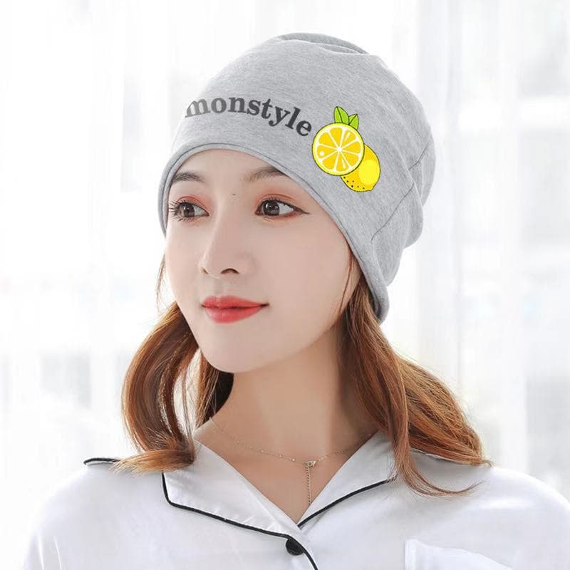 Grey Lemon Heap Cap