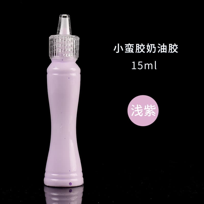 Small waist cream glue light purple 15ml