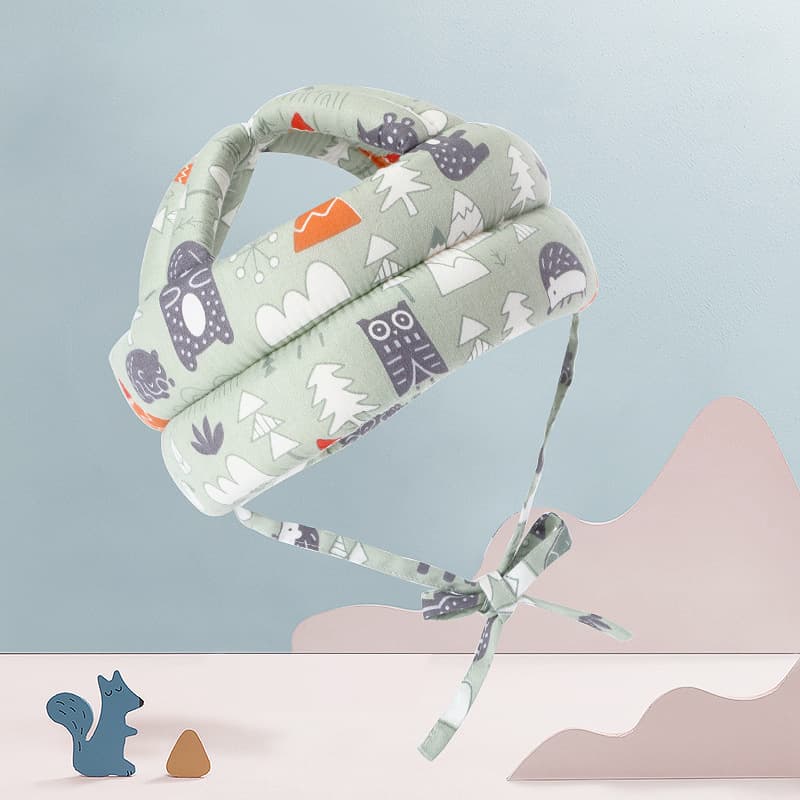 Green forest anti-fall cap (Cotton Four Seasons)
