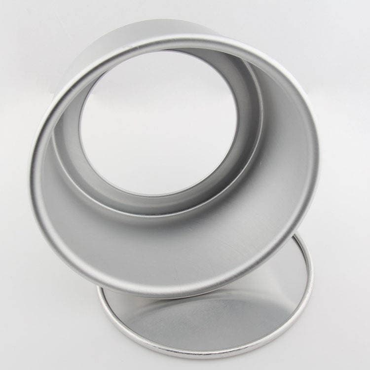 Removable Bottom Cake Mold, Round Cake Mold, Chiffon Cake Mold, Multi-Size, Aluminum Alloy, Household Baking Tool, Multifunctional 3