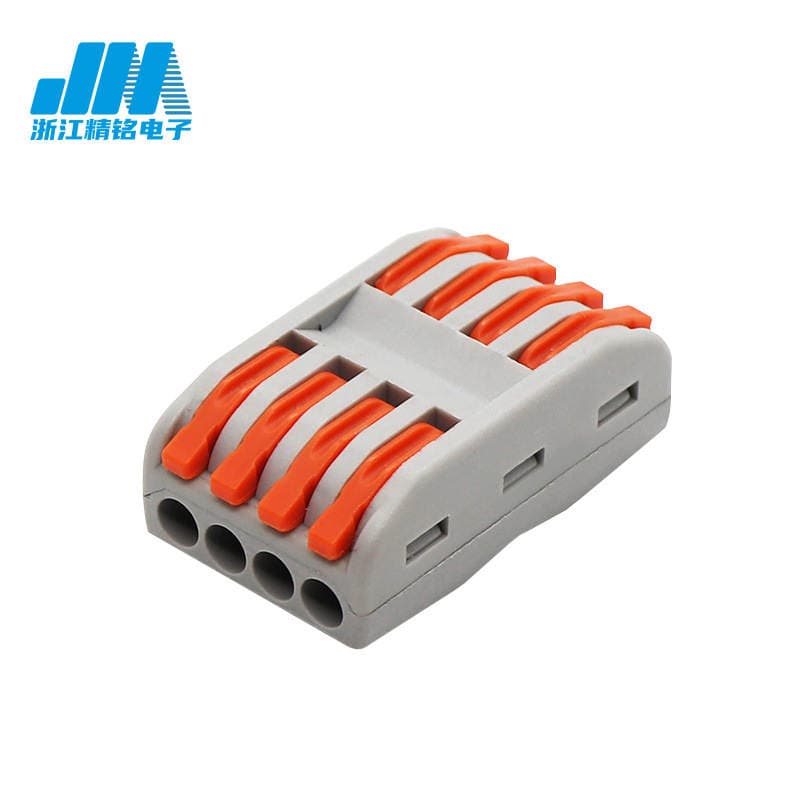 Zhejiang Jingming quick terminal pressing PCTJM-222 two-in two-out power cord lamp connector electricity 5