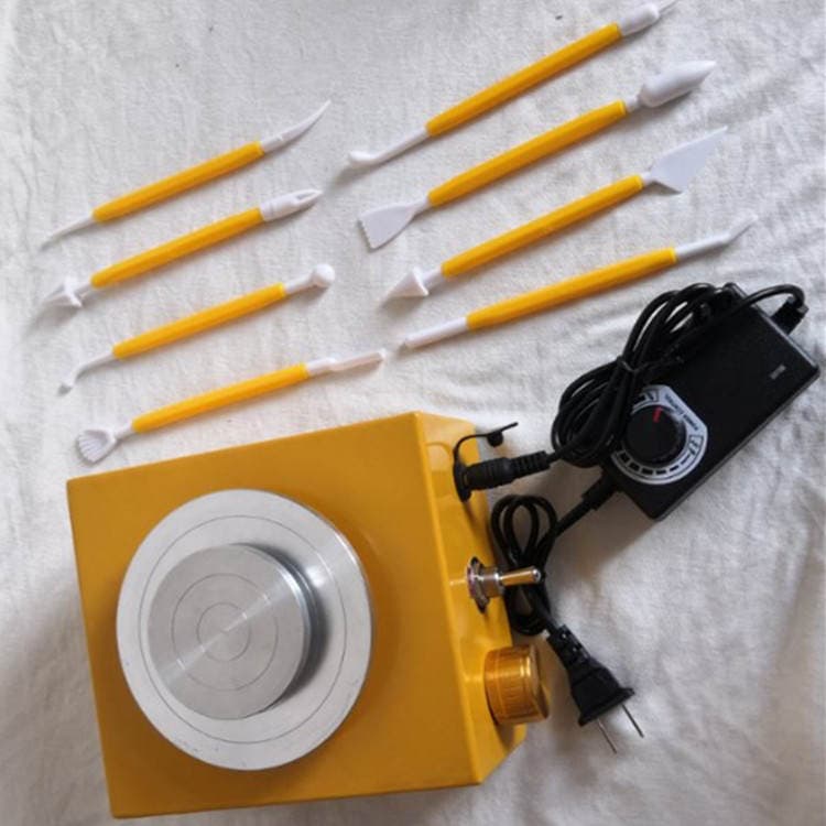 Export Electric Mini Pottery Wheel Machine, Moonlight Treasure Box Fingertip Pottery Wheel Machine, Clay Machine, Handmade Pottery Clay Machine 2