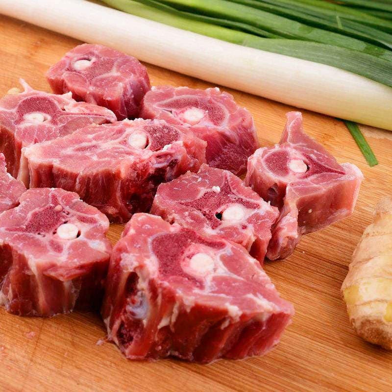 Fresh Beef Bones with Rich Marrow, Beef Scorpion Hot Pot Beef Spine, 5kg Fresh Bone Marrow Nourishing Beef Tendon Bone Soup, Barbecue Beef 2