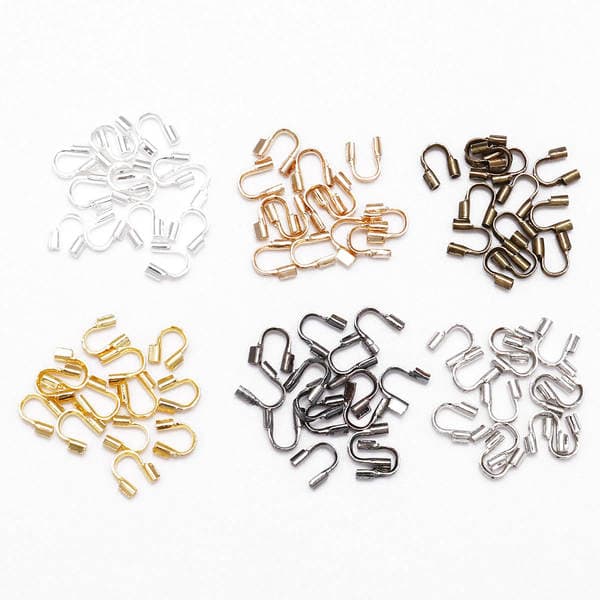 Jewelry Accessories U-shaped Positioning Tube Coil Positioning Material Wire Protection Wire Protector DIY Jewelry Accessories