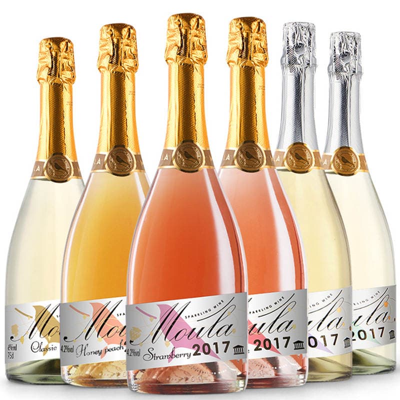 Mura sparkling wine Moscato girl's six-flavor sparkling wine white wine fruit wine red wine wholesale 5