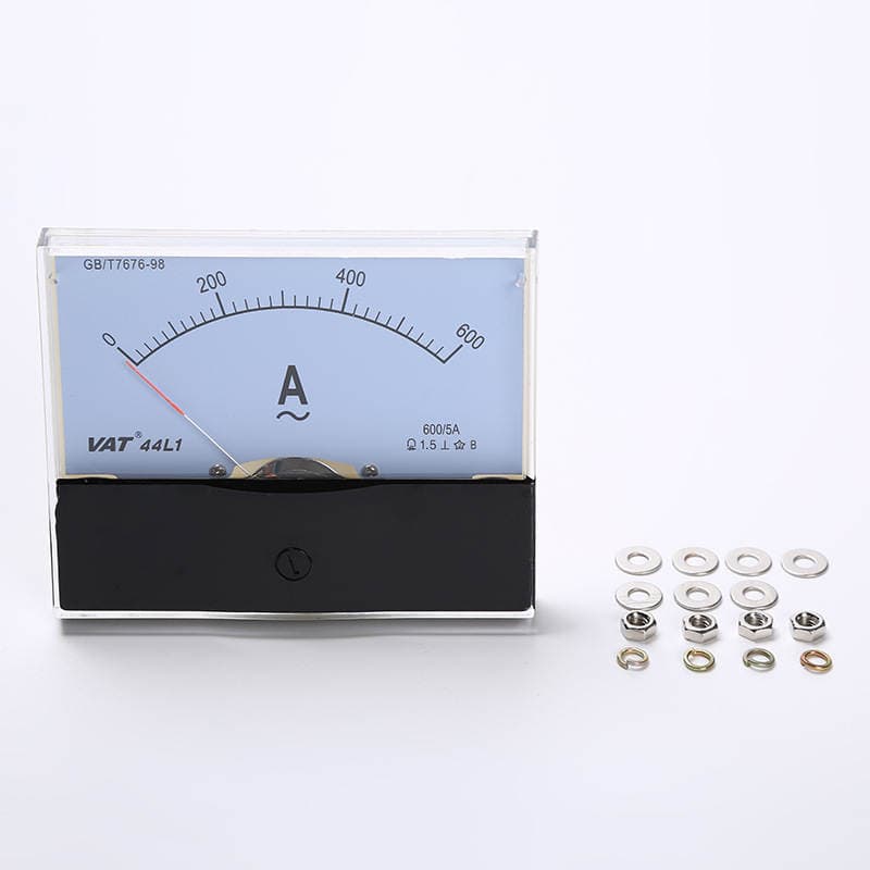 Factory Direct Supply Pressure Measuring Instrument Transparent Single-Phase Ammeter Pointer Type Ammeter Industrial Grade 5