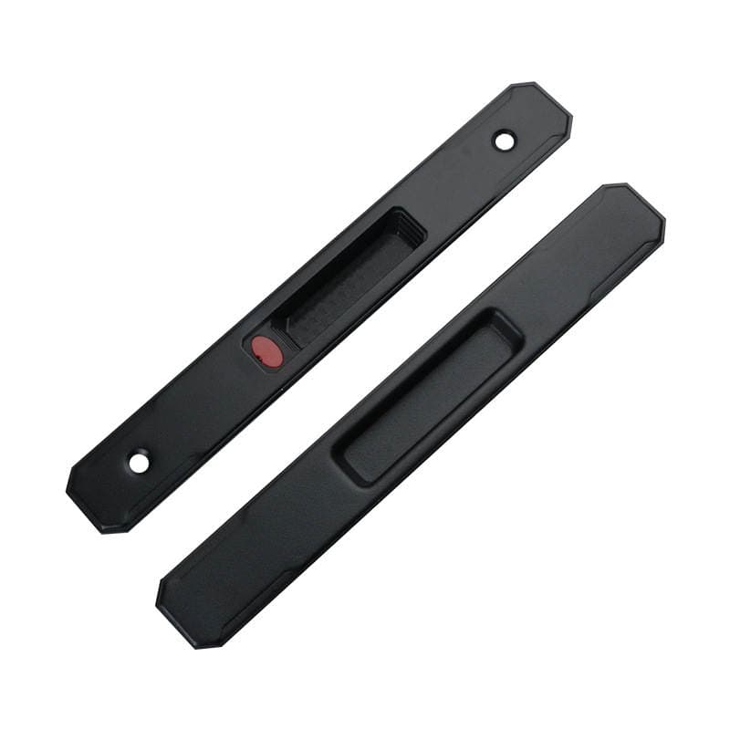 Stainless steel sliding window lock aluminum alloy sliding door lock balcony bathroom embedded Invisible Hook Lock glass door and window lock 5