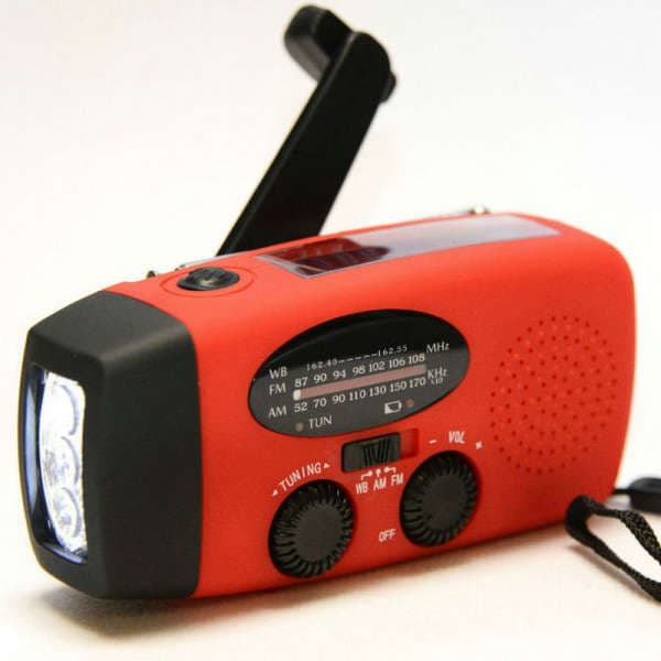 A large number of manufacturers supply solar hand Radio