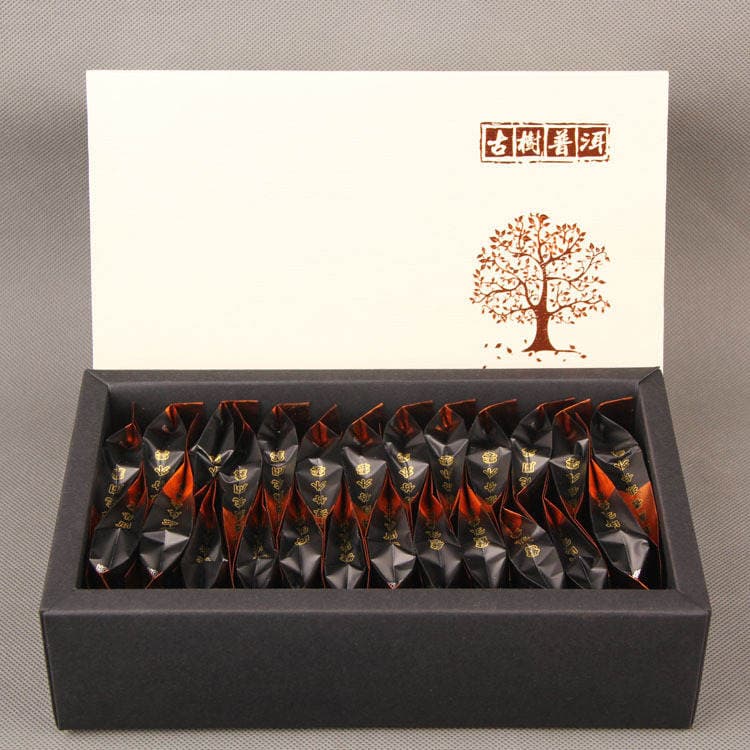 Yunnan Pu'er (bişmiş, yaşlı, qədim ağacdan, 25 paket/qutu) 1